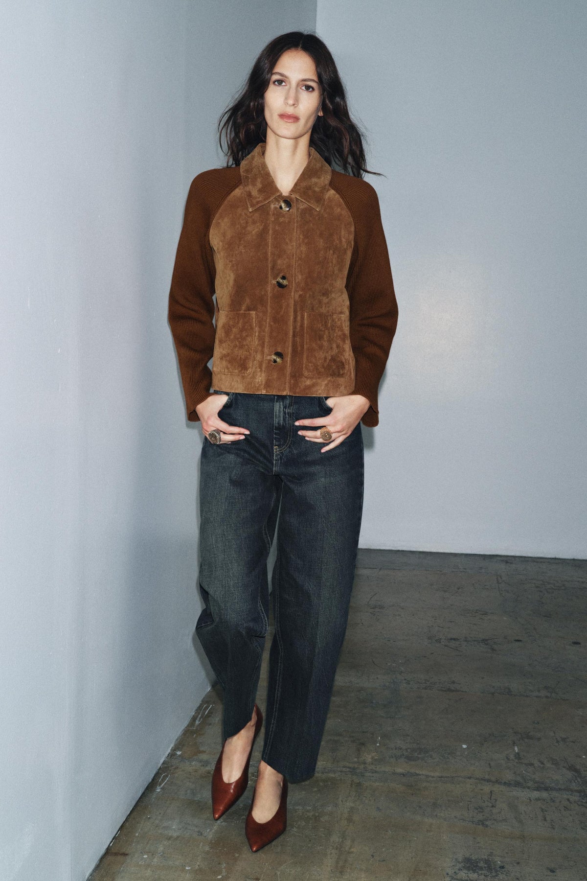 Mid-Waist Jeans
