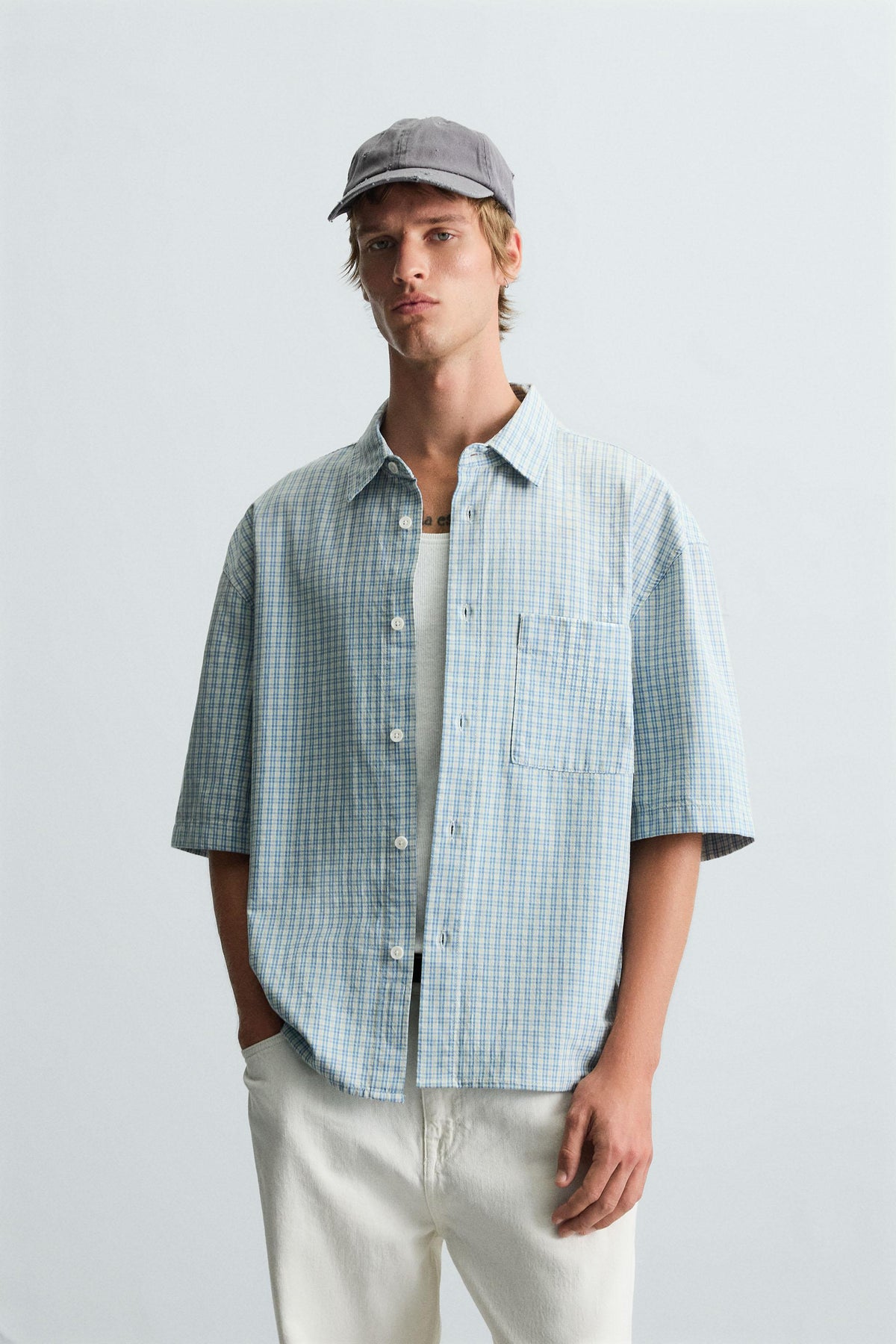 Plaid Relaxed Shirt