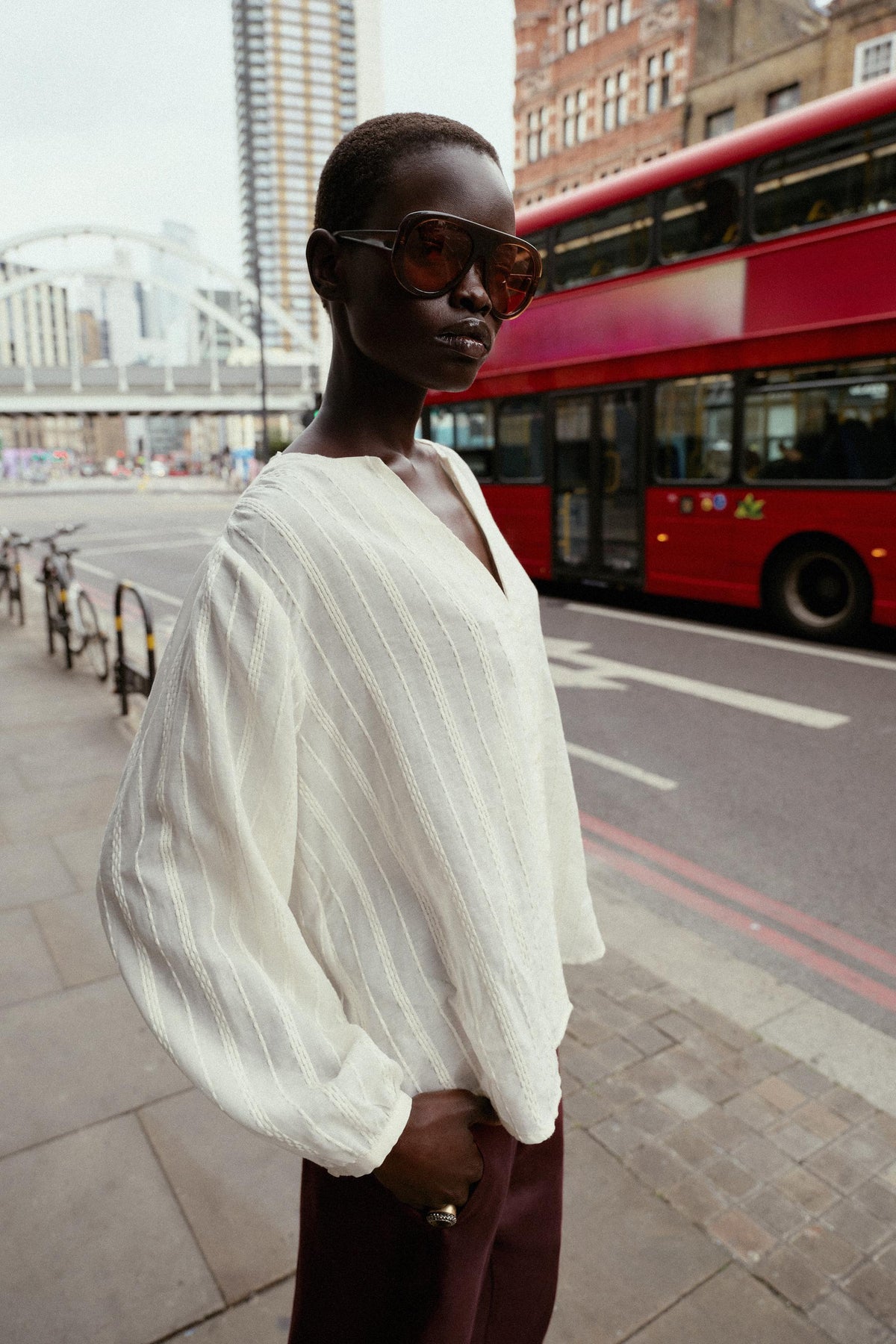 Striped Blouse