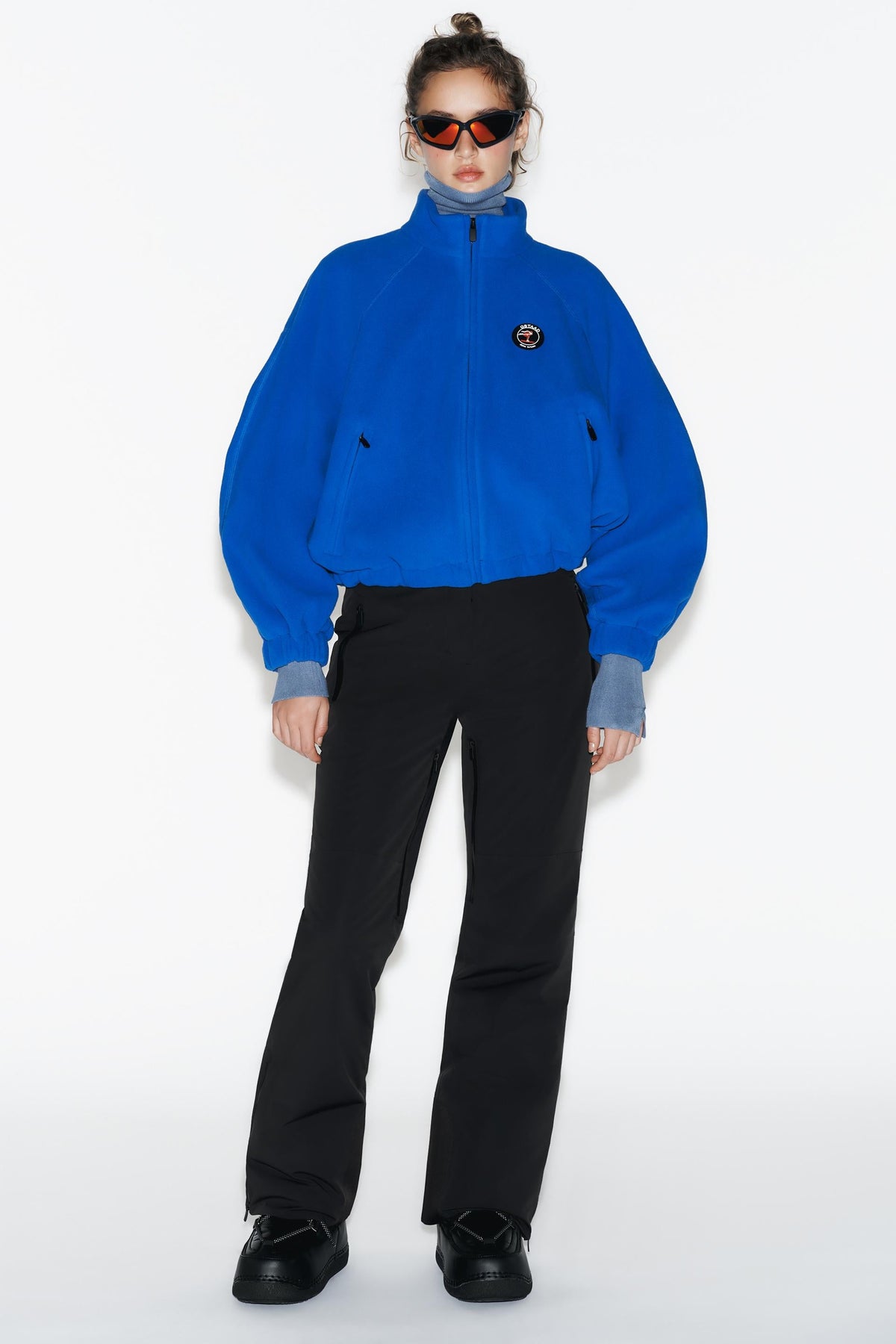 ÜBERGROSSE JACKE MIT WEICHEM FÜHL