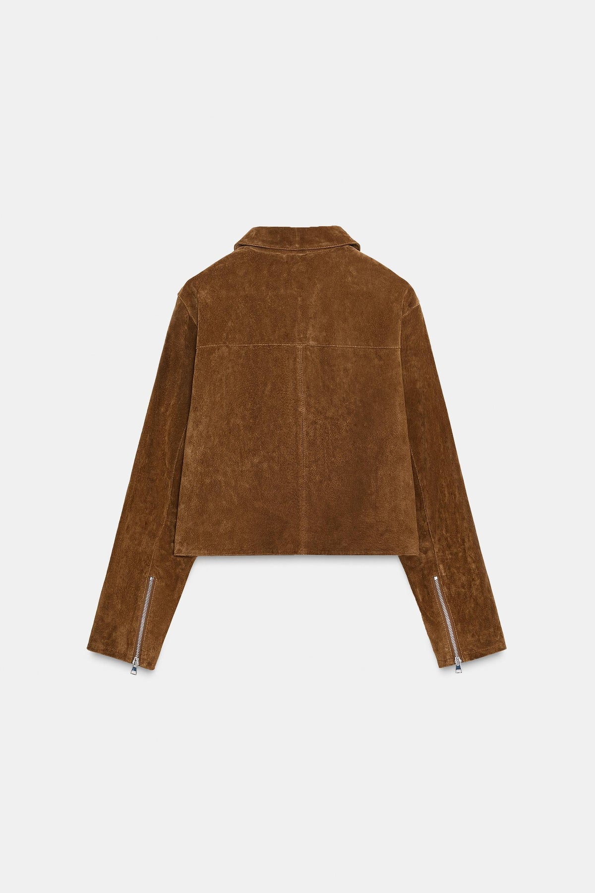 Kurze Lederjacke