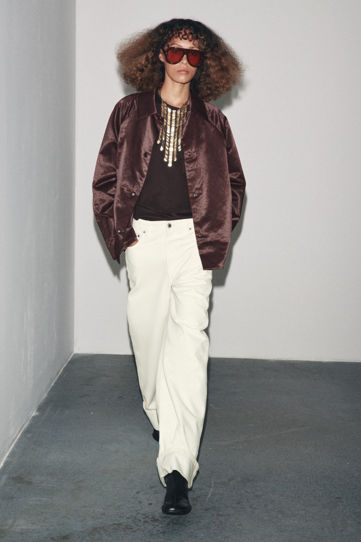 Satinjacke