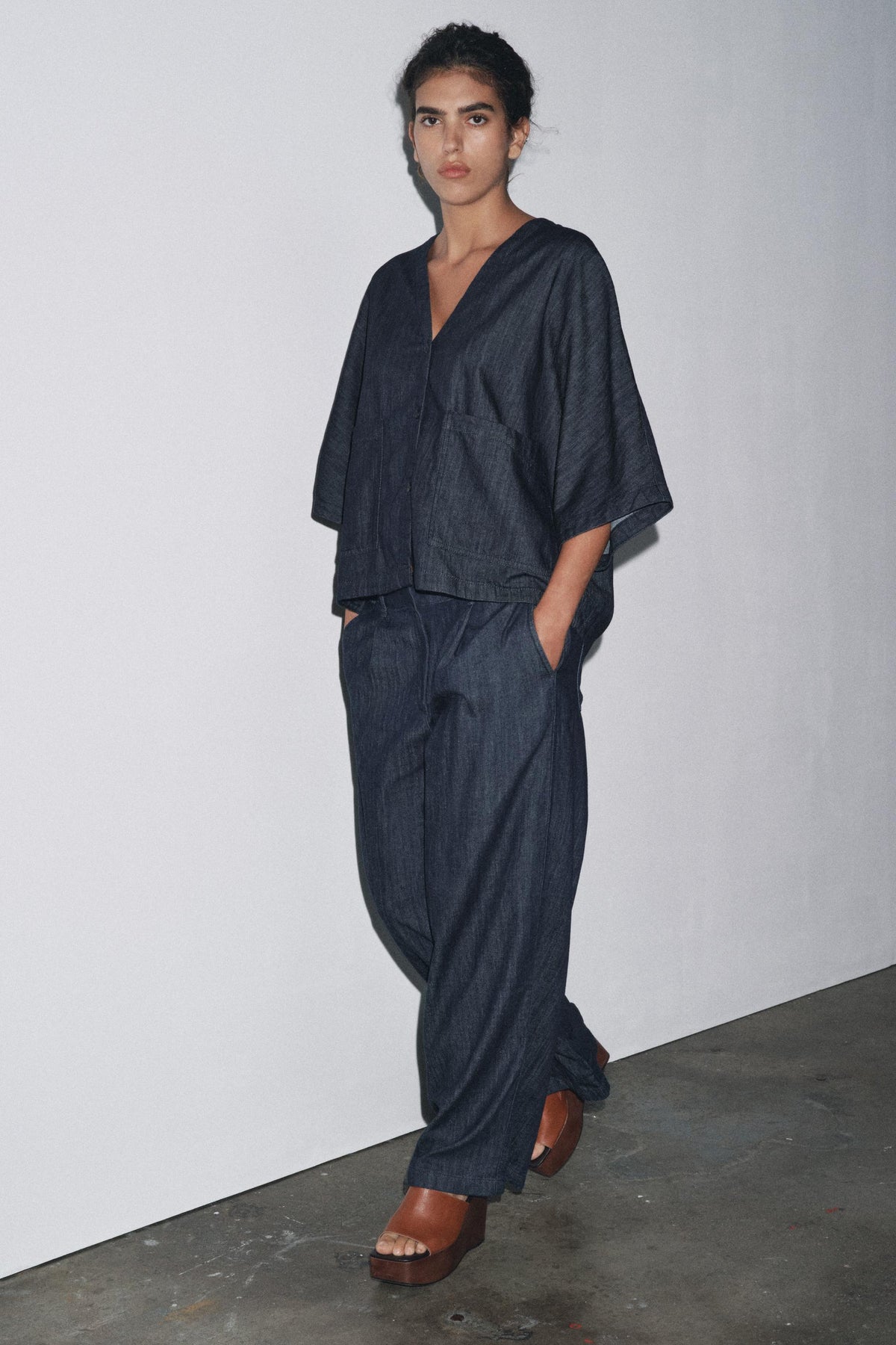 Relaxed Denim Shirt