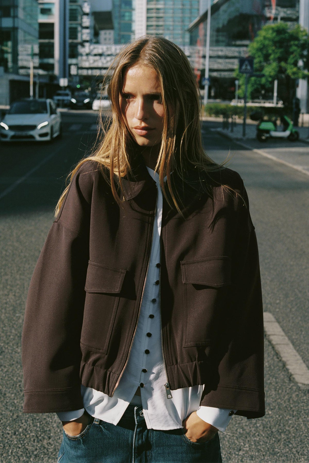 Jacke mit vielen Taschen