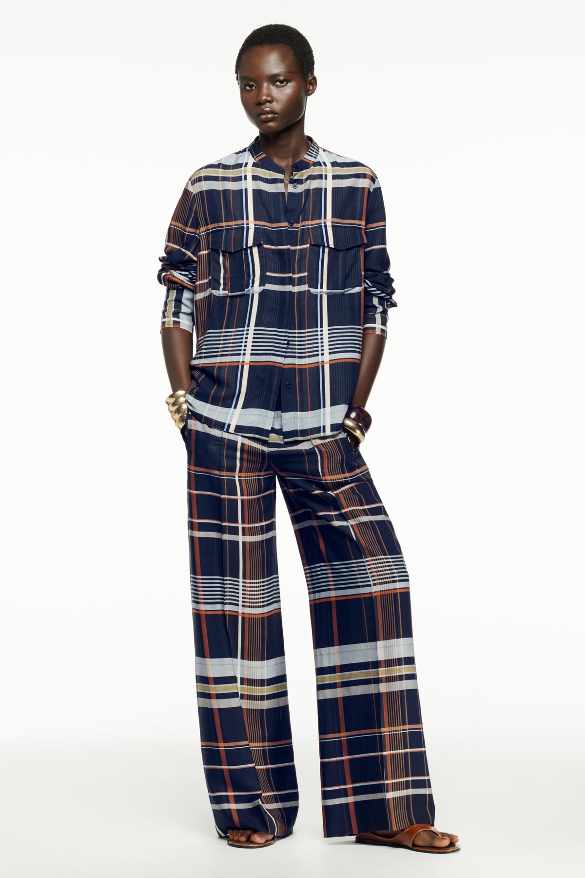 Check Shirt with Pockets