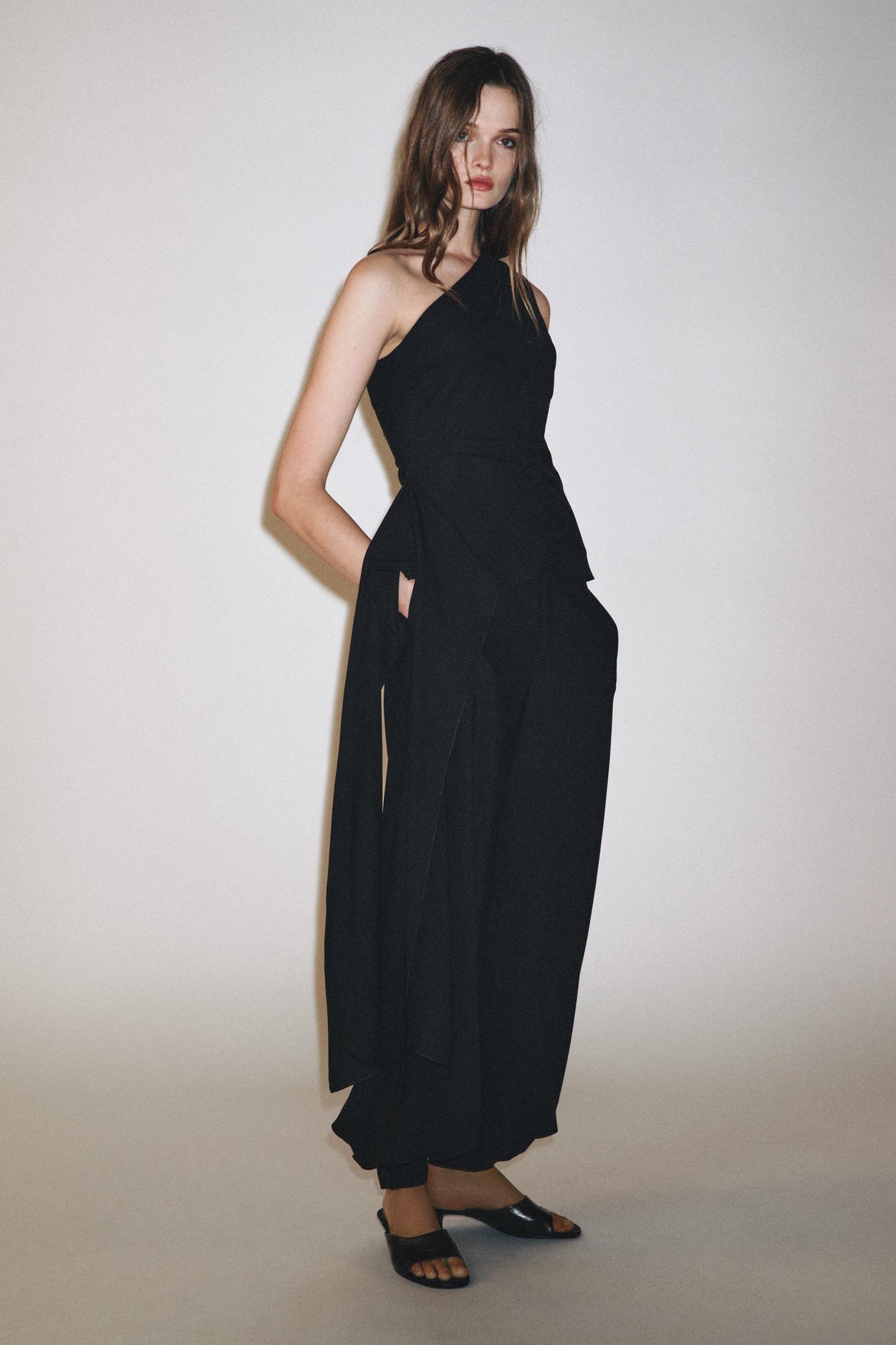 Asymmetric Tie Top