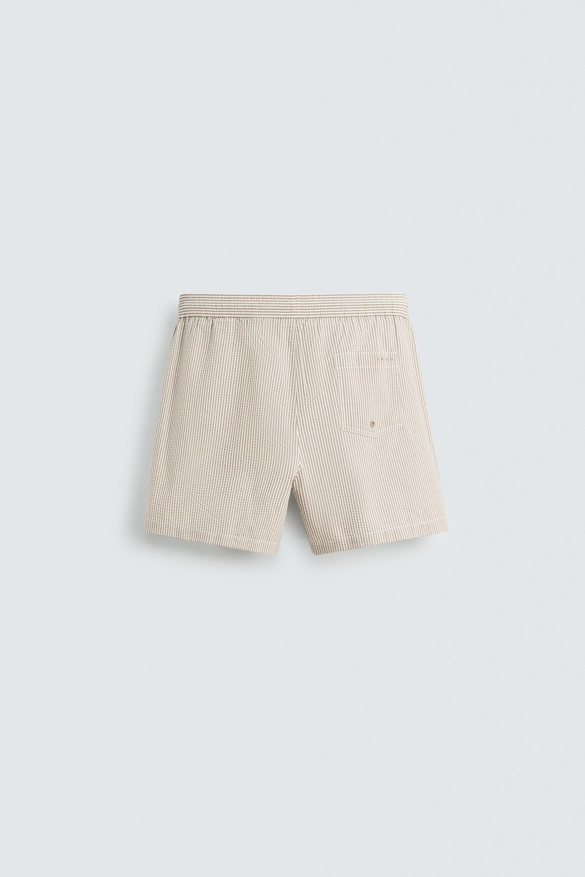 SEERSUCKER MID-LENGTH SWIMMING TRUNKS - Image 2