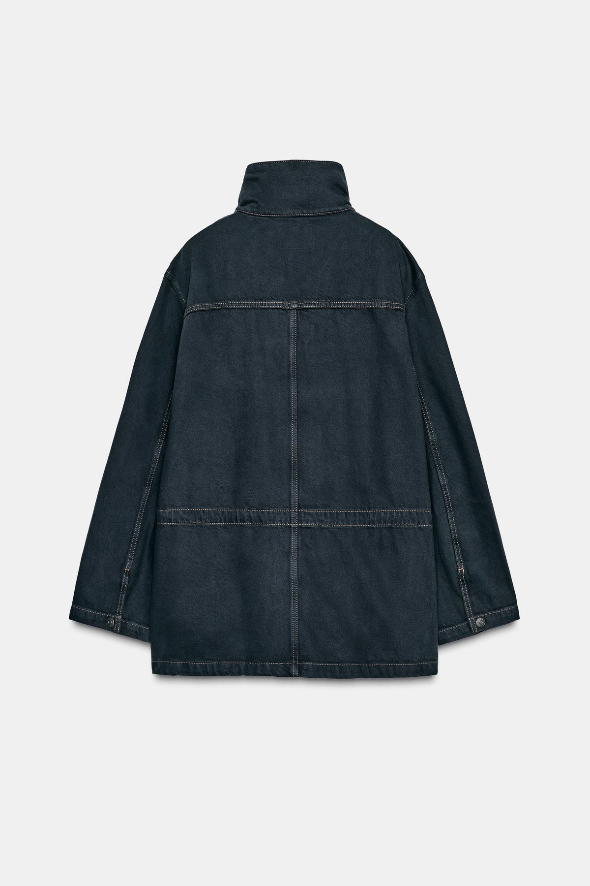 Ziernähte Taschenjacke
