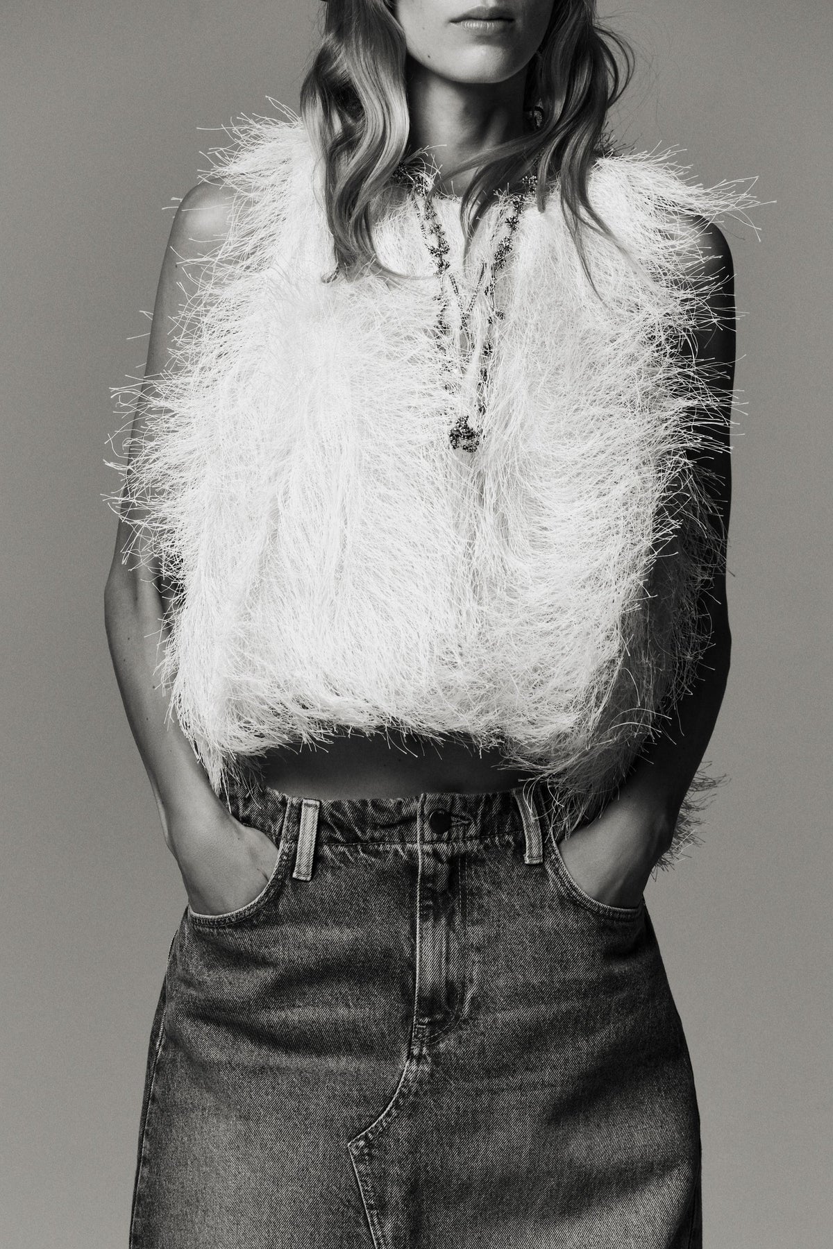 Fringed Crop Top