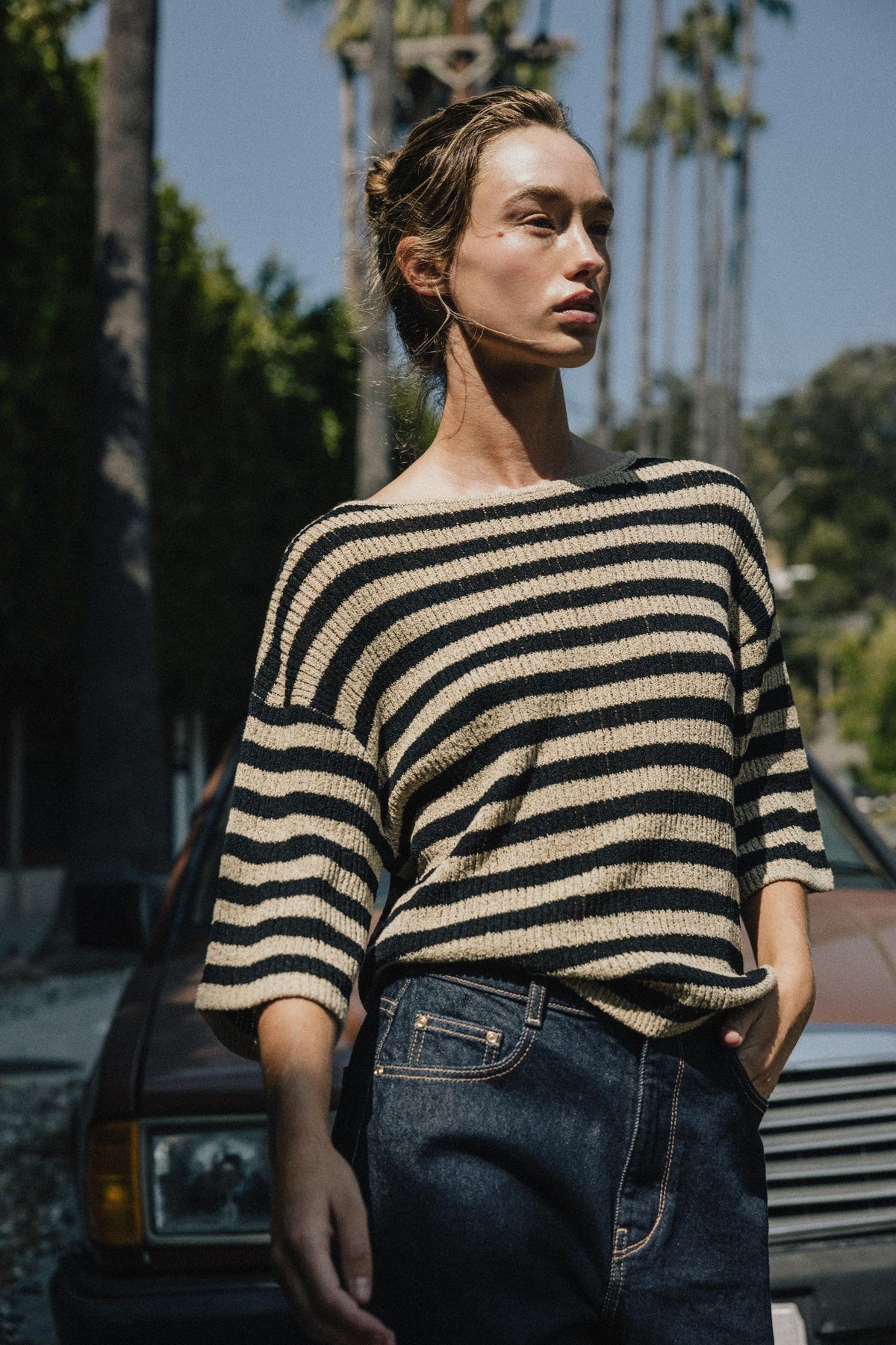 Knit Cape Jumper