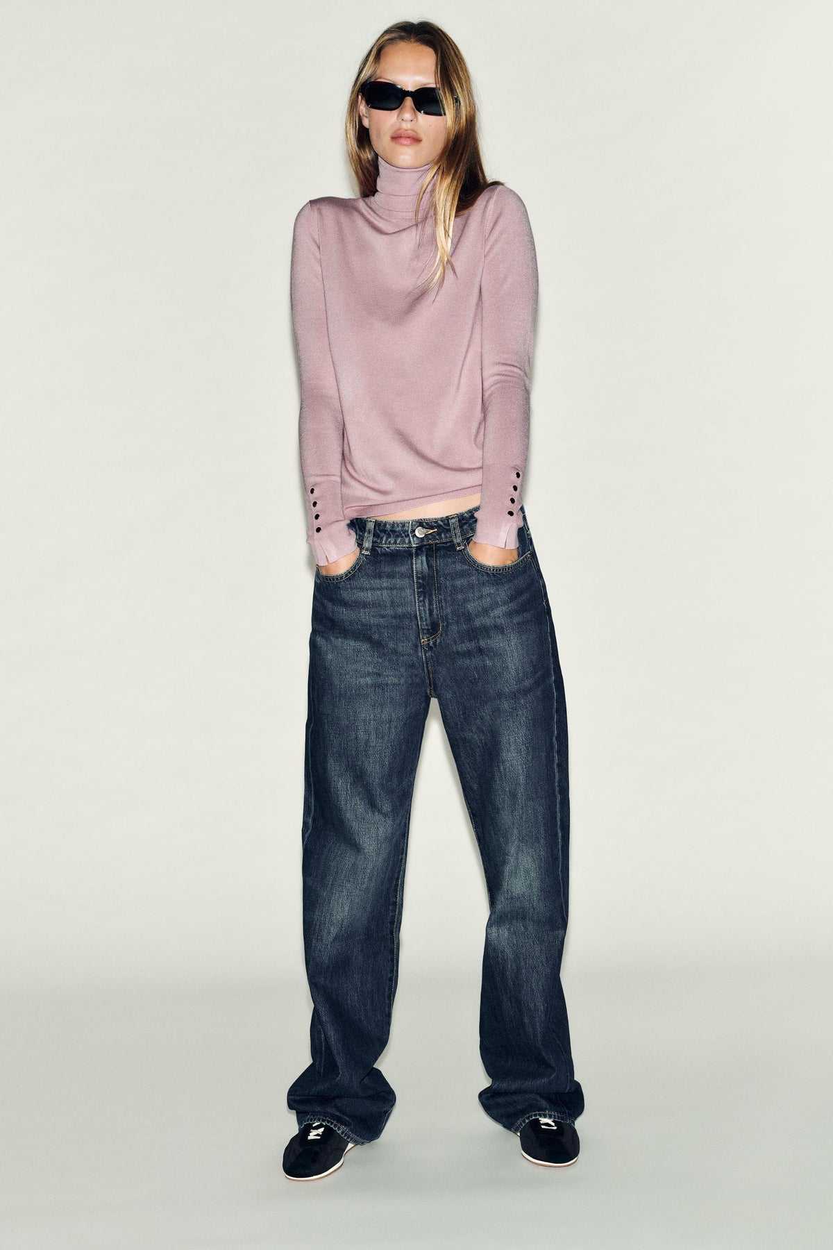 Einfacher Strickpullover