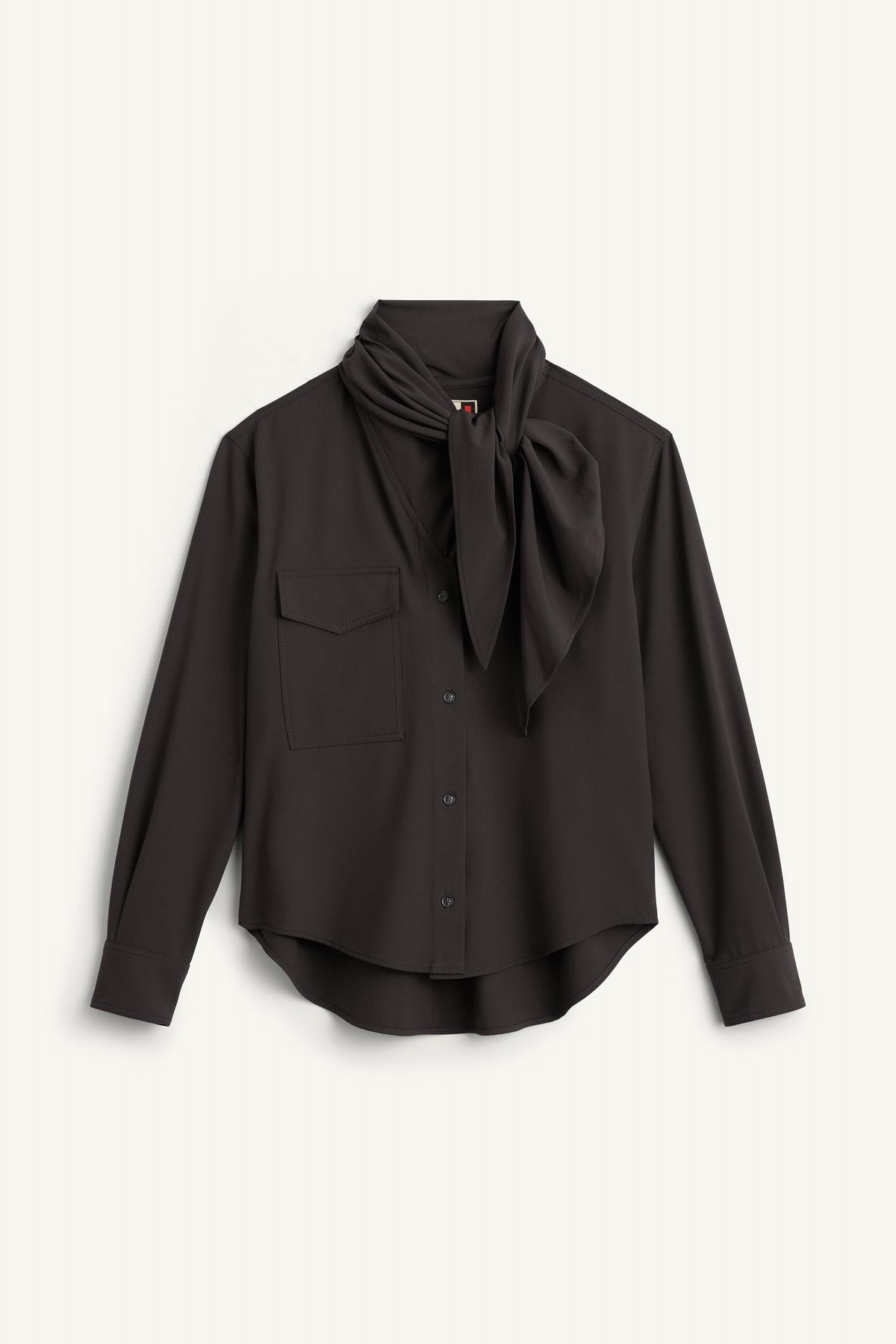 Cropped Linen Shirt
