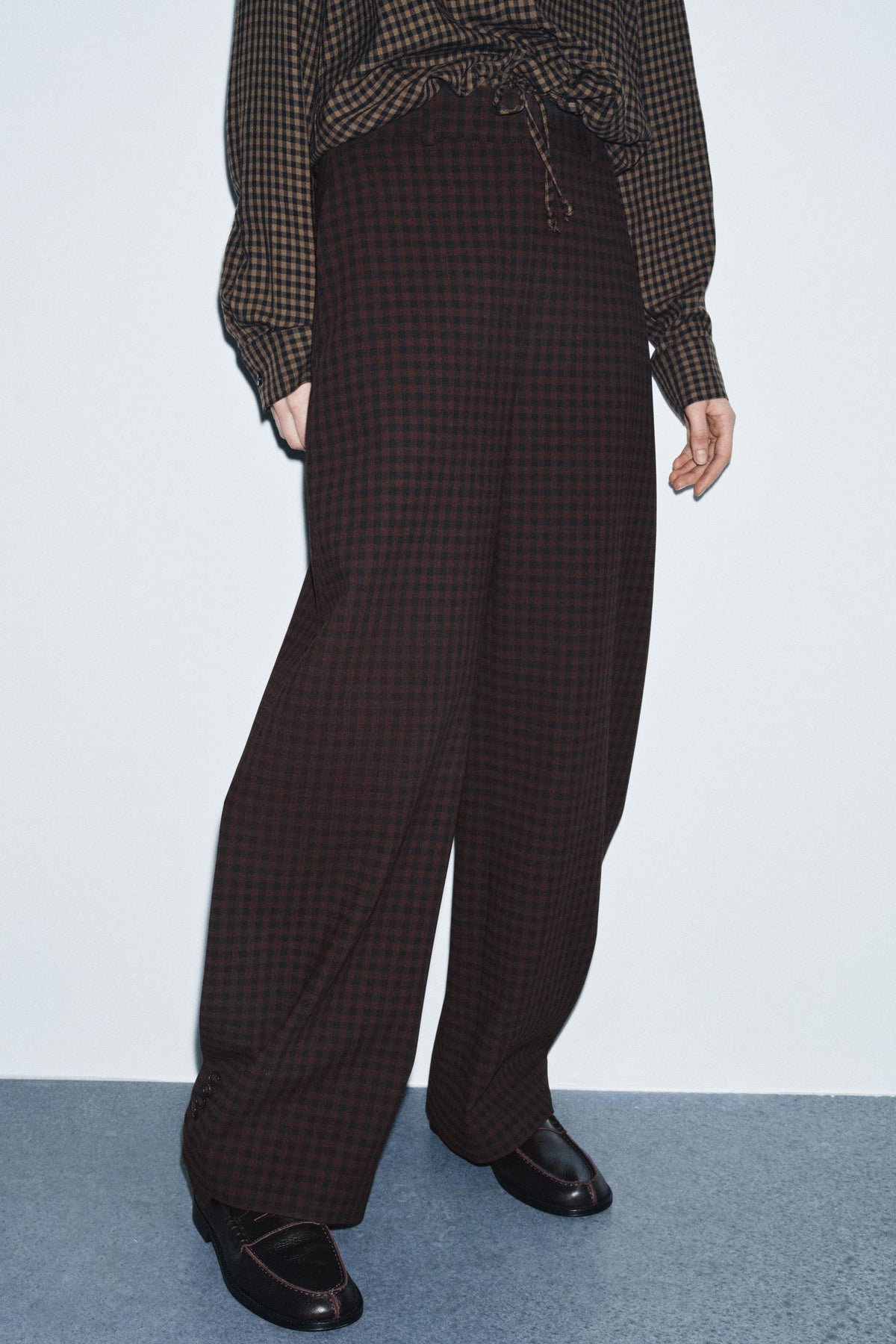 Balloon Trousers With Buttons