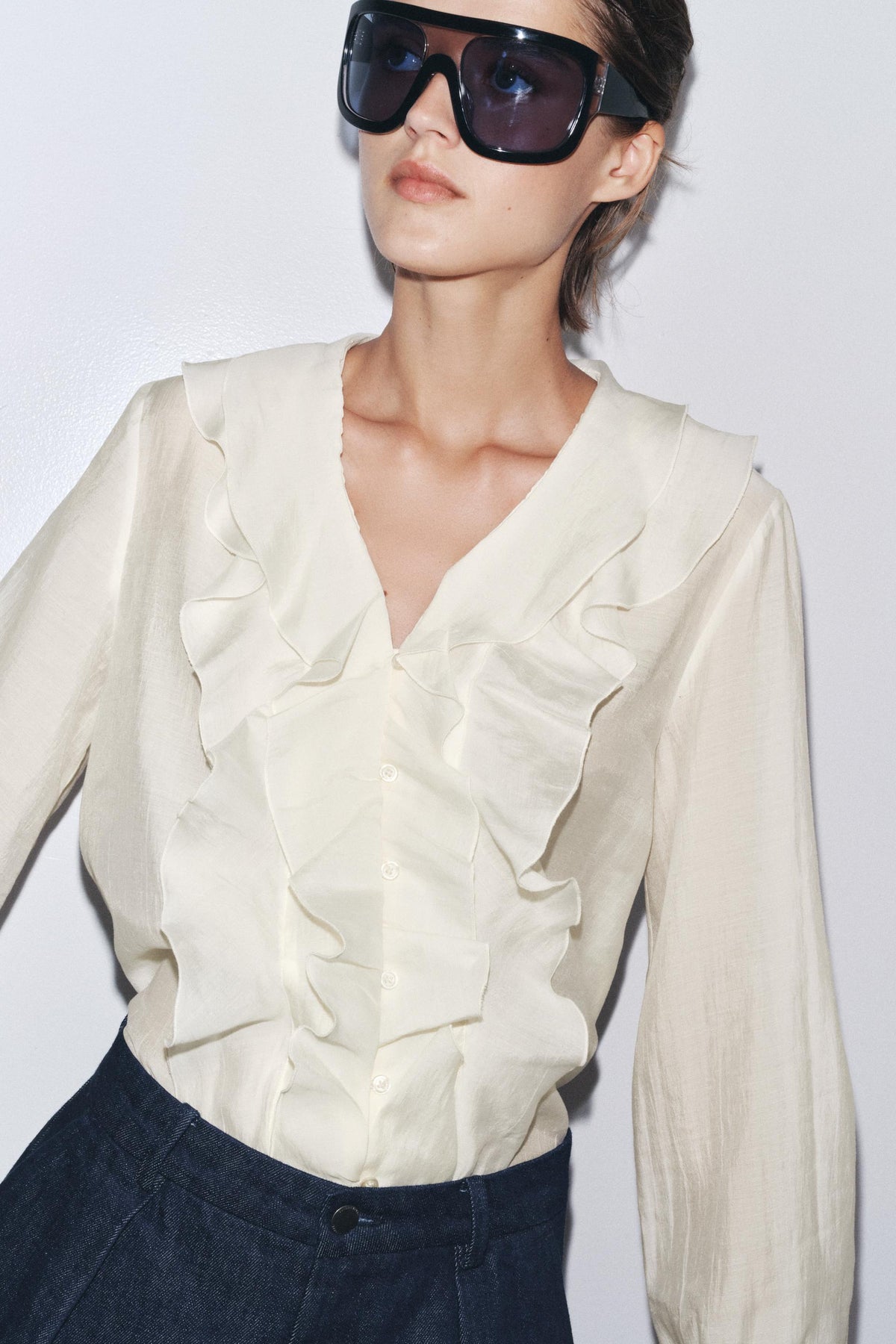 Ruffled Fashion Shirt