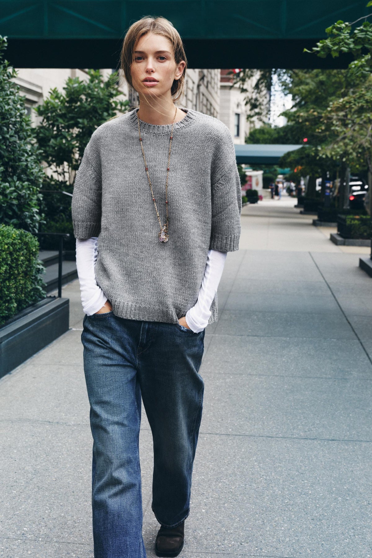 OVERSIZED KNIT JUMPER