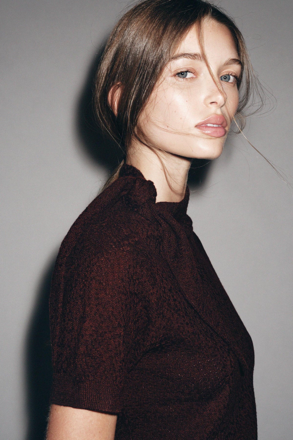 Strickpullover mit Krawatte