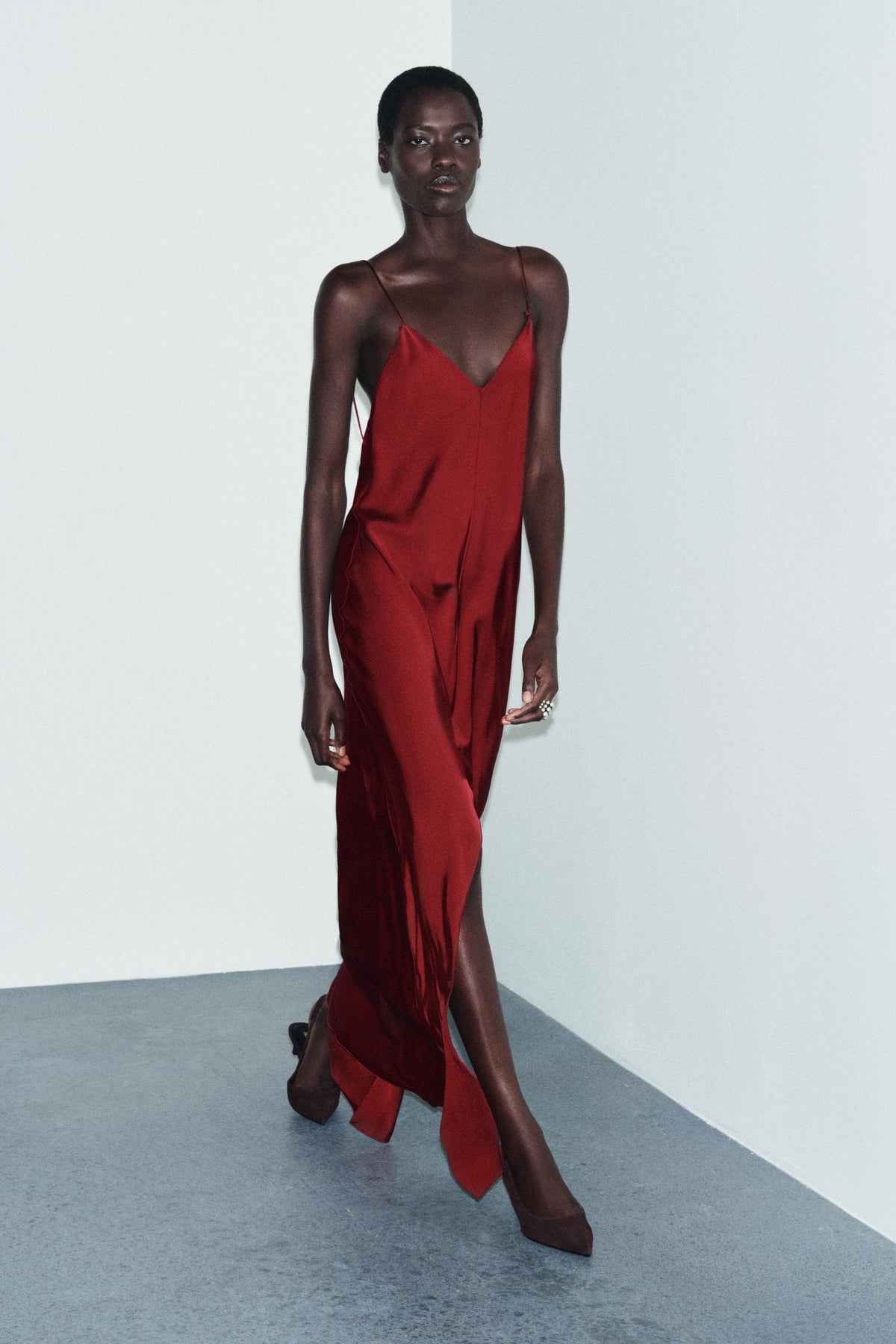 Satin-Unterkleid
