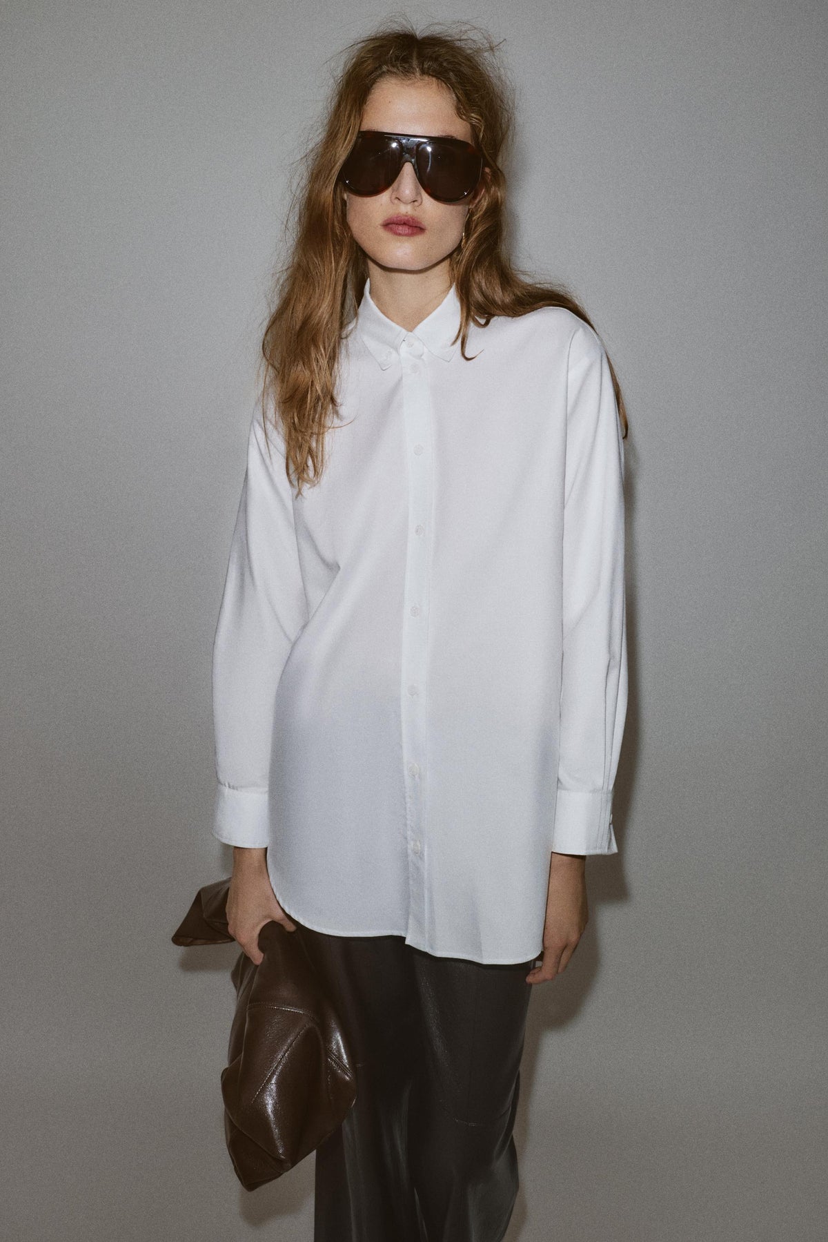 Oversize Oxford-Hemd