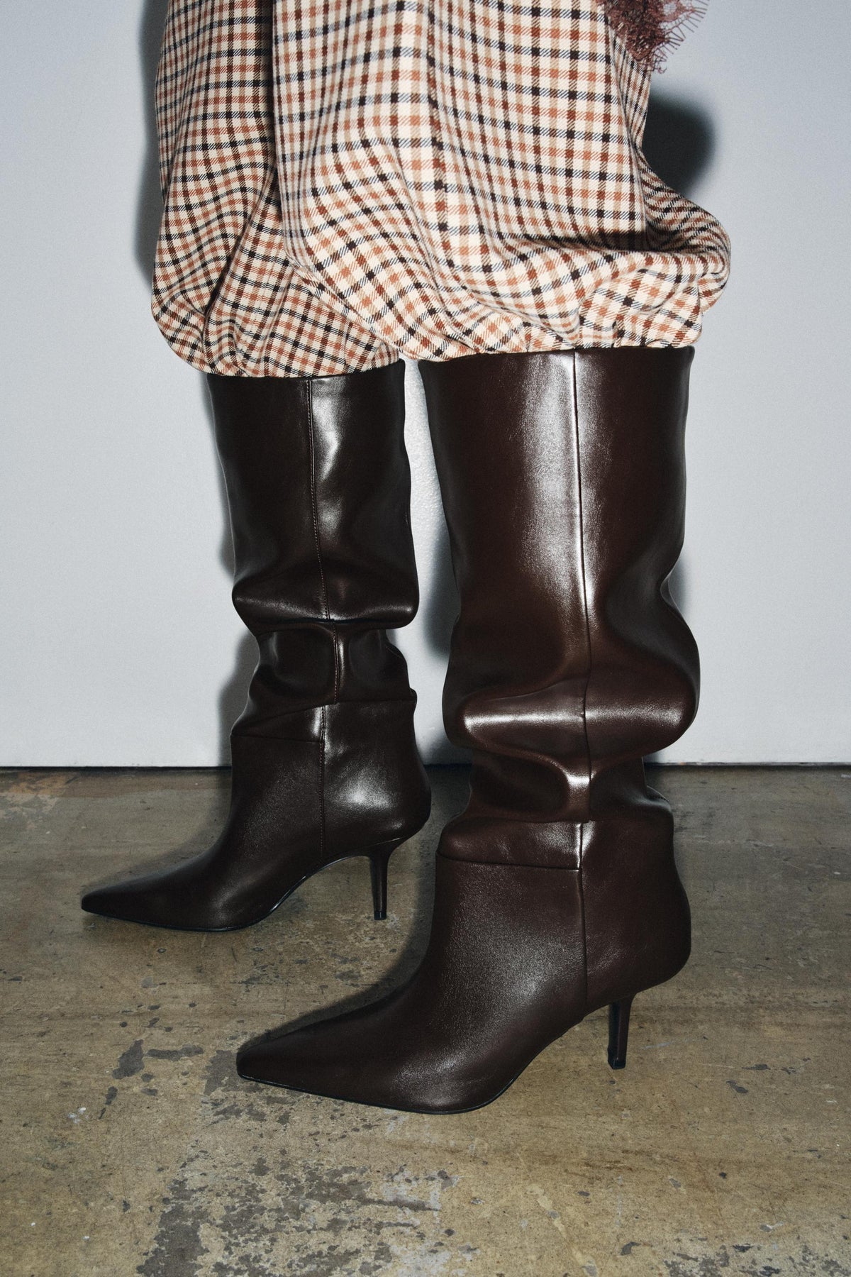 Stiefel mit hohen Absätzen