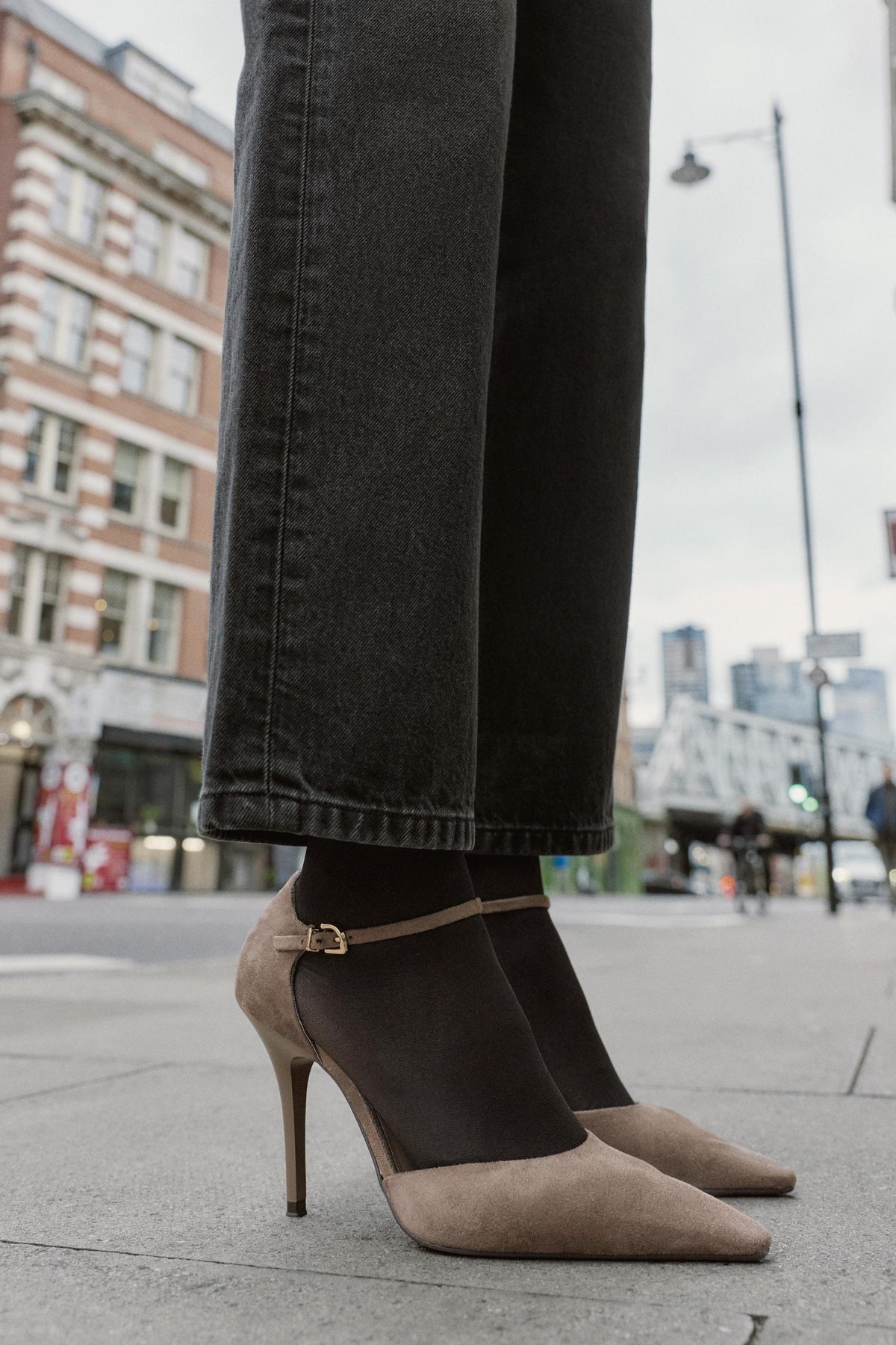 High Heels mit Knöchelriemen