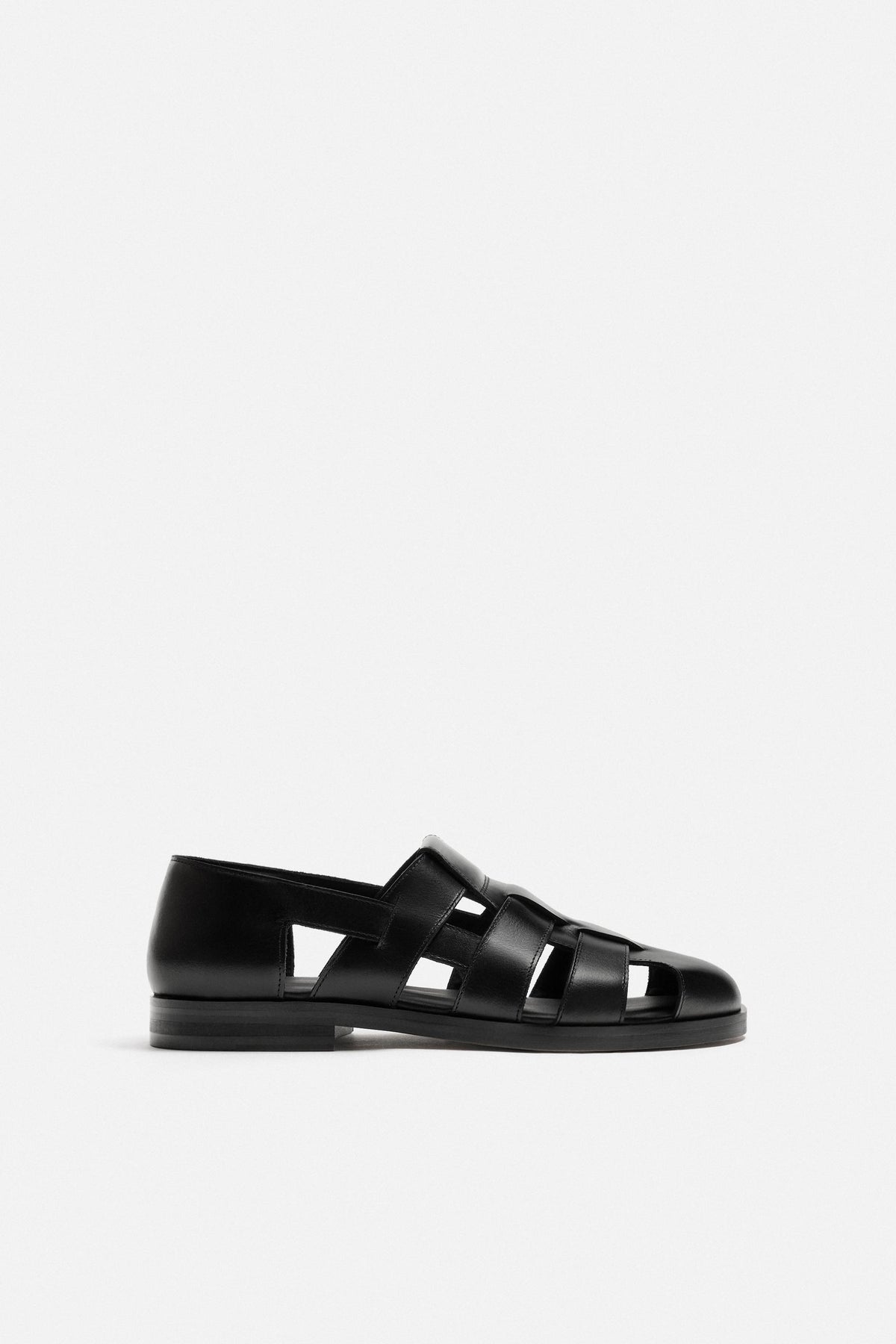 LEATHER CAGE SANDALS - LIMITED EDITION - Image 1