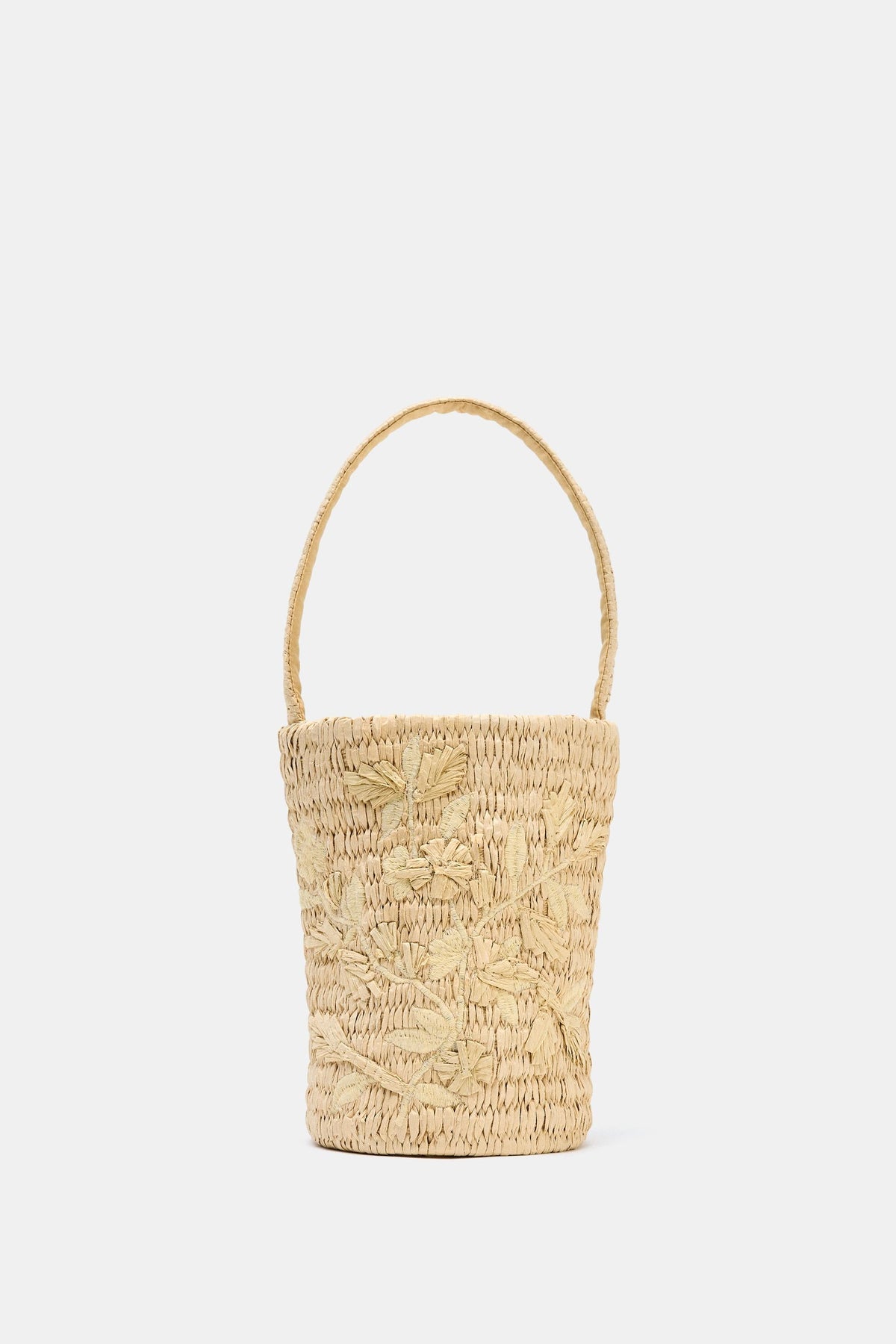 Korbtasche mit geflochtenem Design