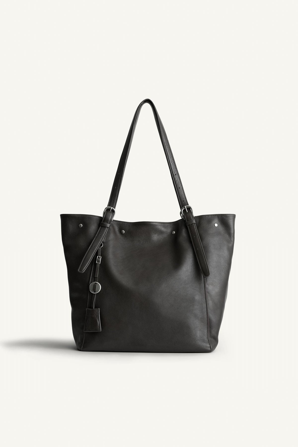 Schultertasche aus Leder