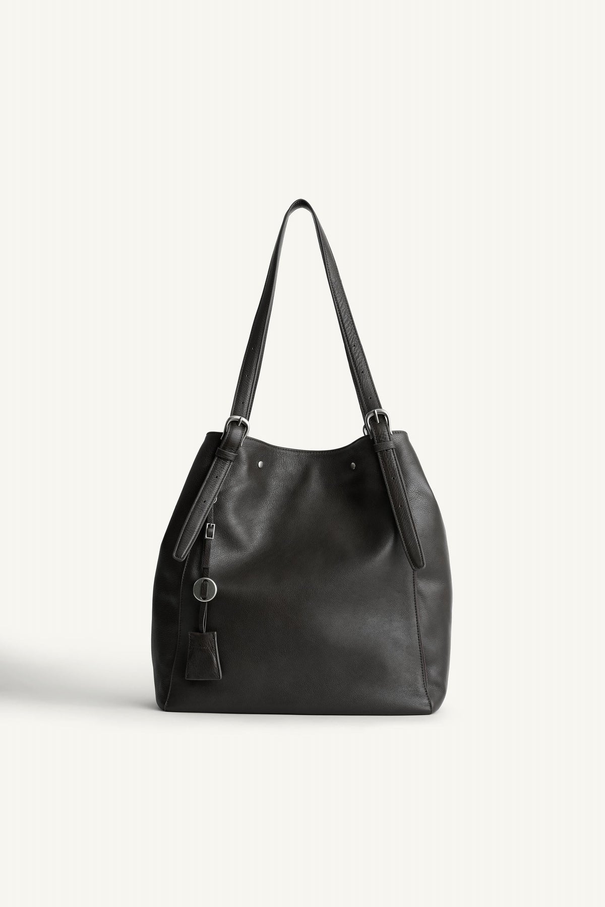 Schultertasche aus Leder