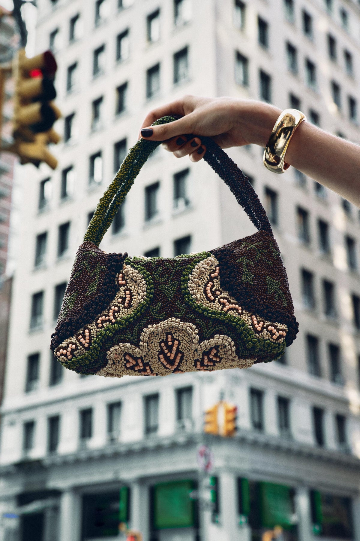 Bestickte Stofftasche