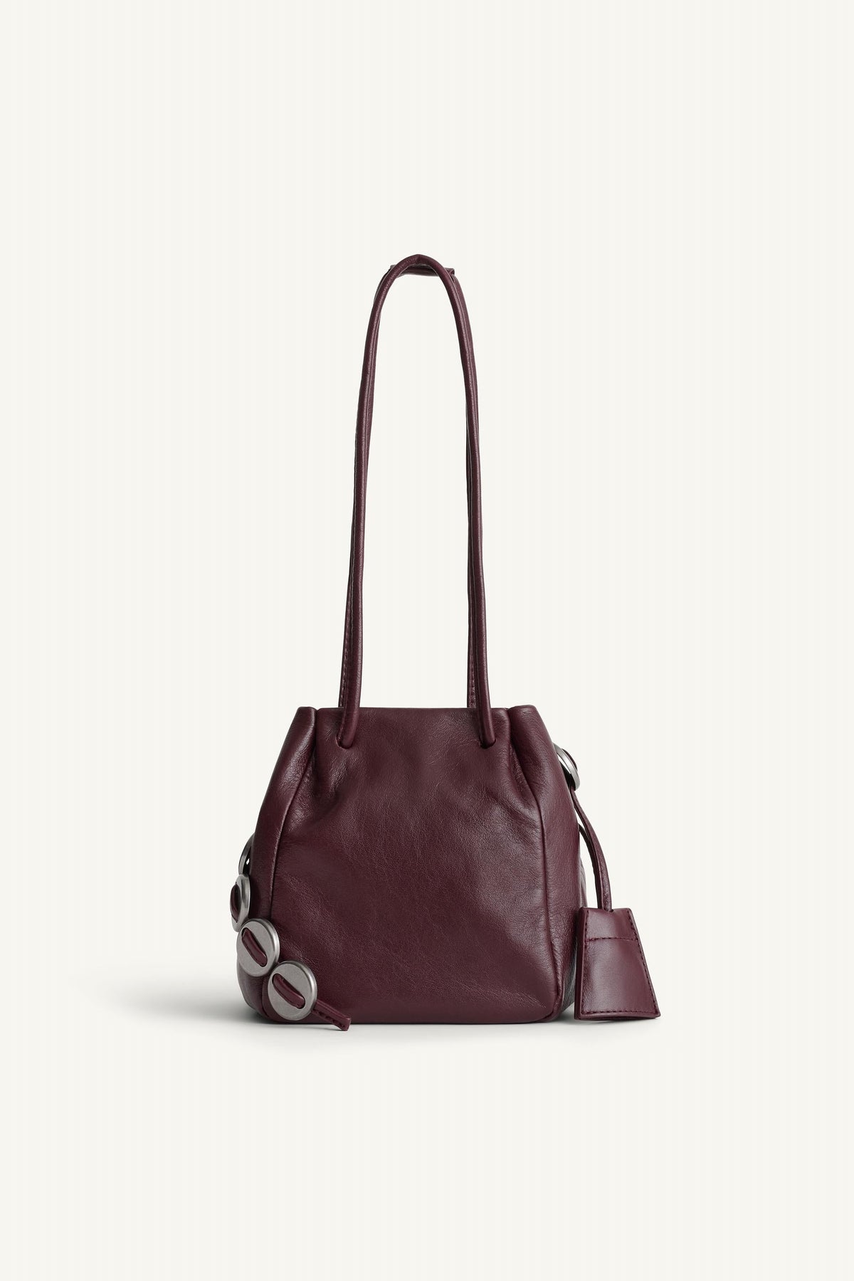 Rucksacktasche aus Leder