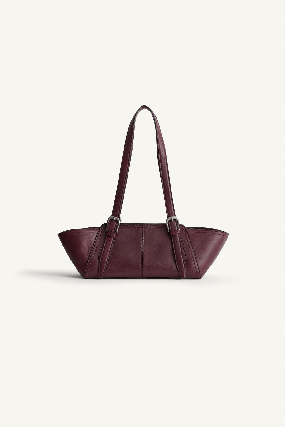 Schultertasche aus Leder