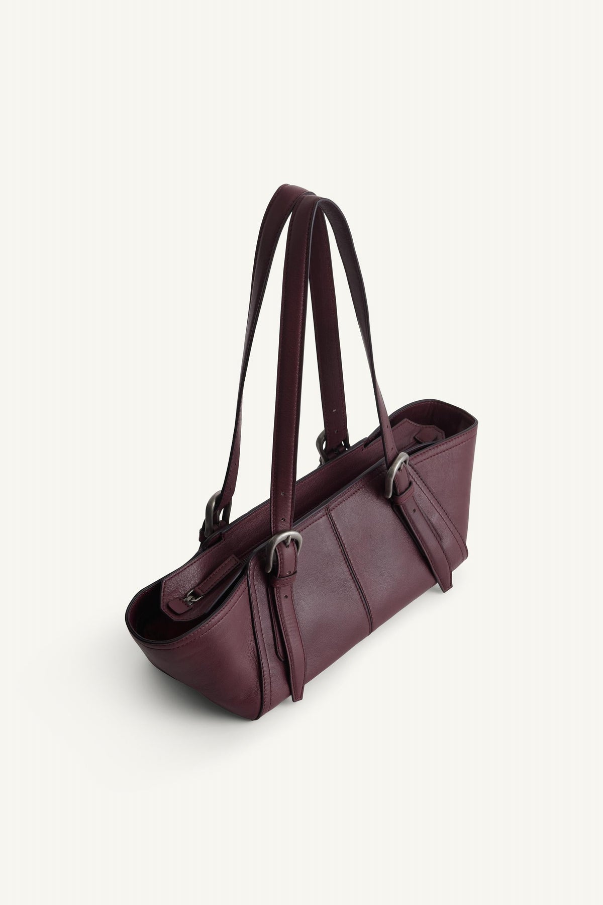 Schultertasche aus Leder