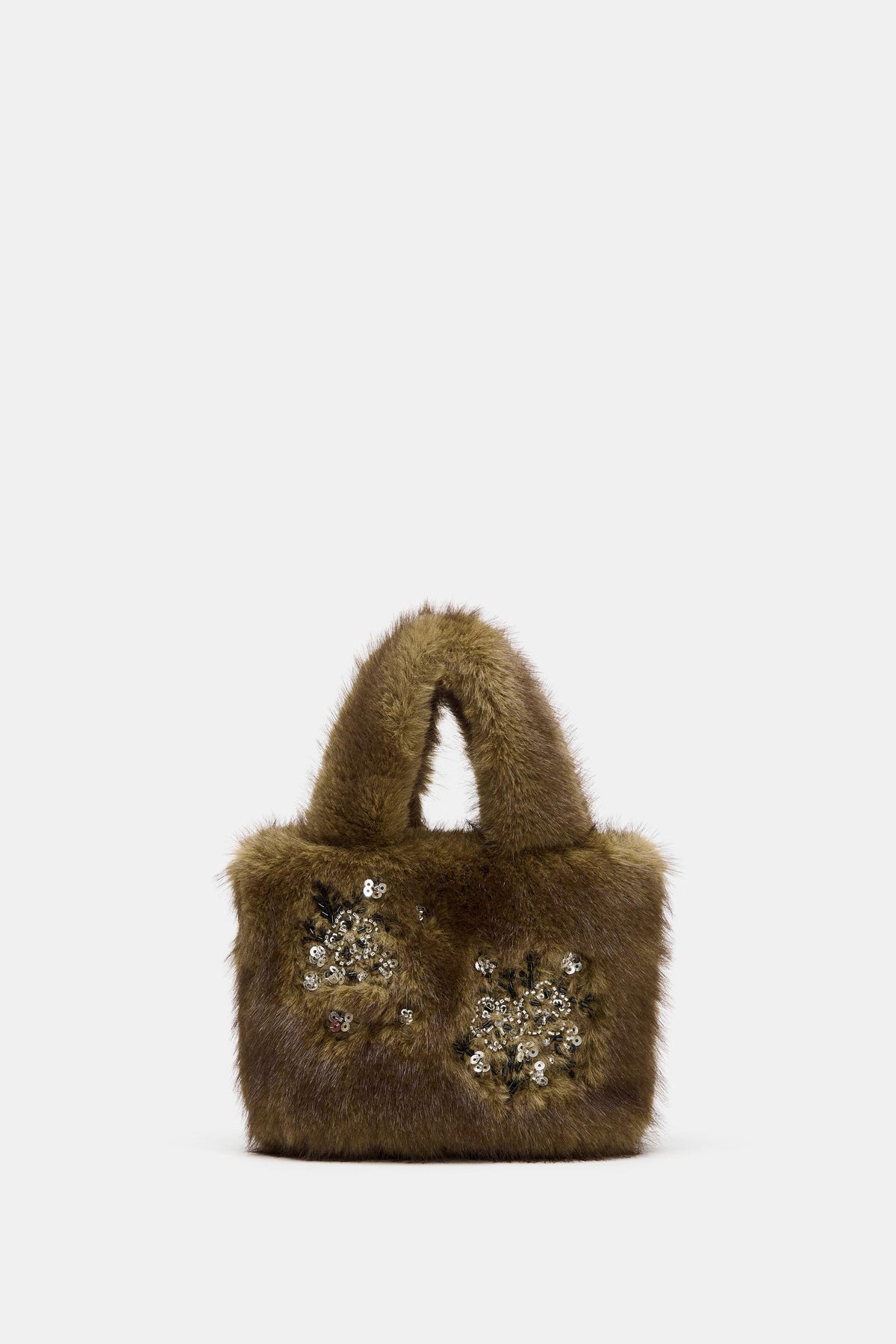 Faux Fur Handbag