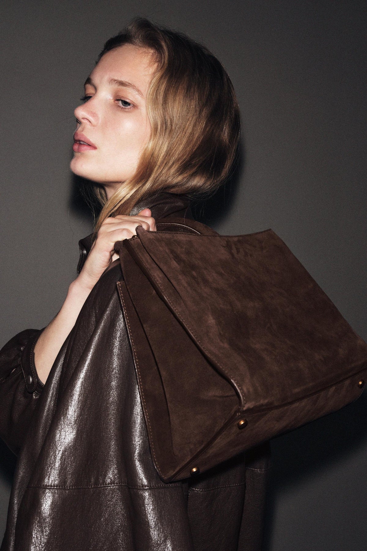City-Tasche aus Leder