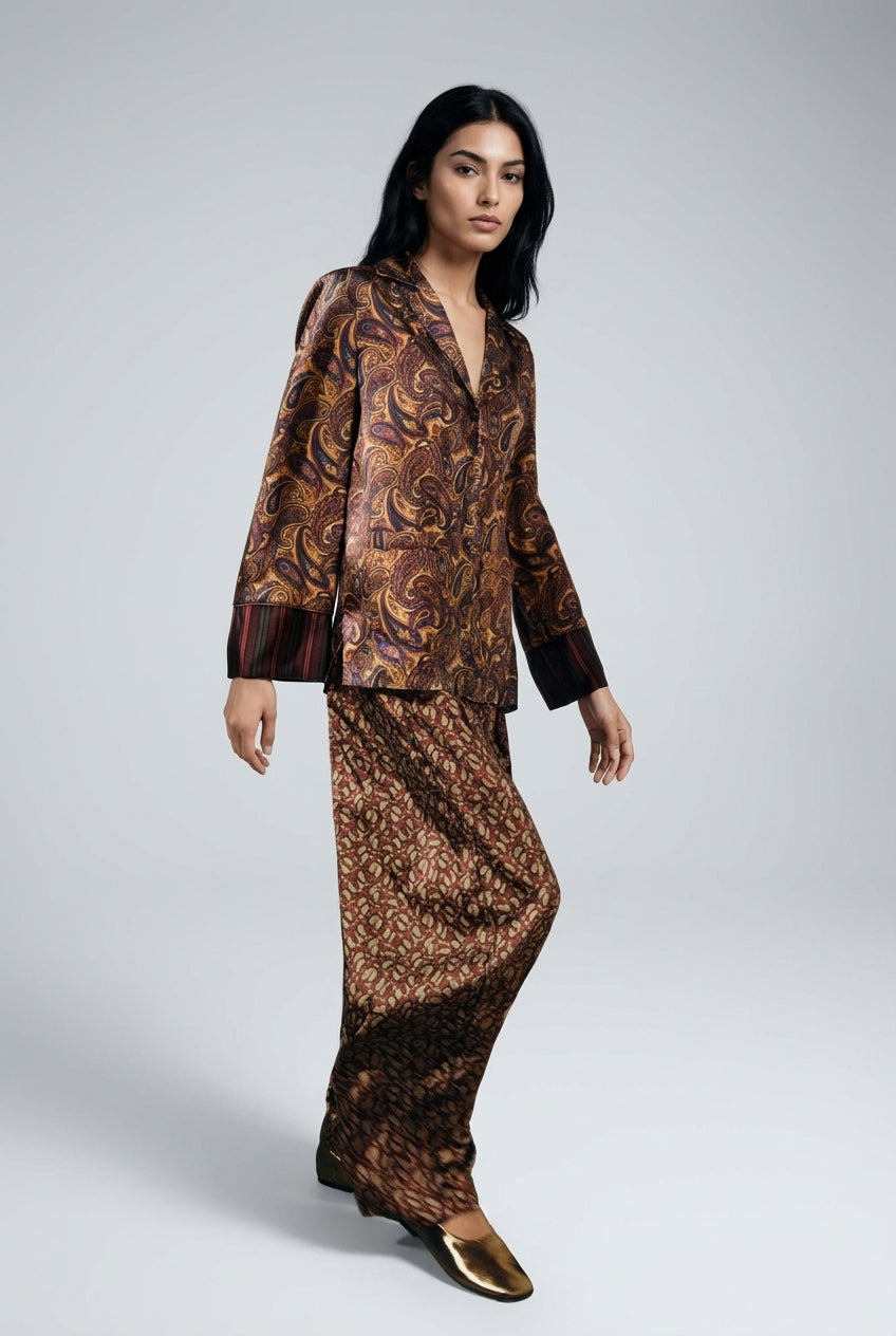 Paisley Pyjama Shirt