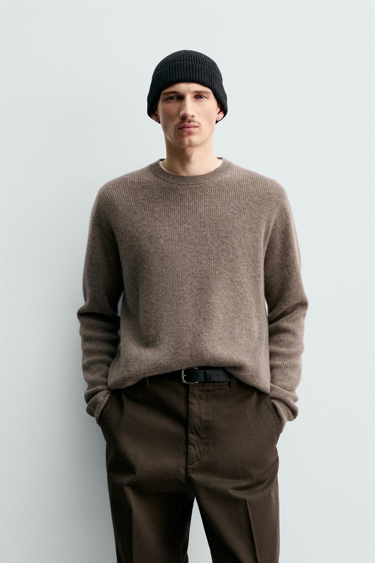 Cashmere Ribbed Sweater