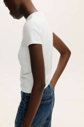 Text-Print T-Shirt