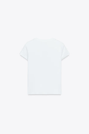 Text-Print T-Shirt