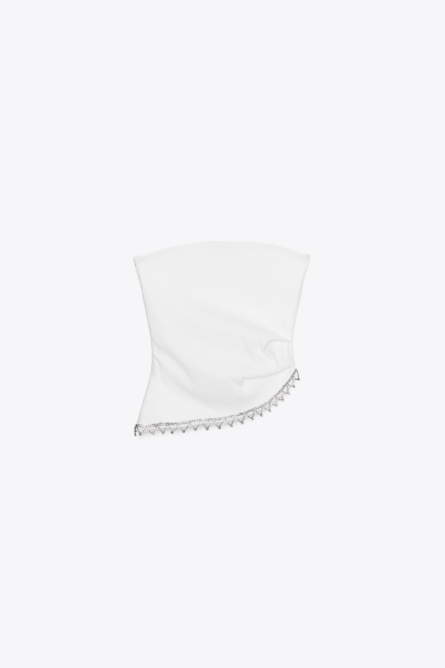 Strapless Jewel Top