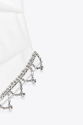 Strapless Jewel Top
