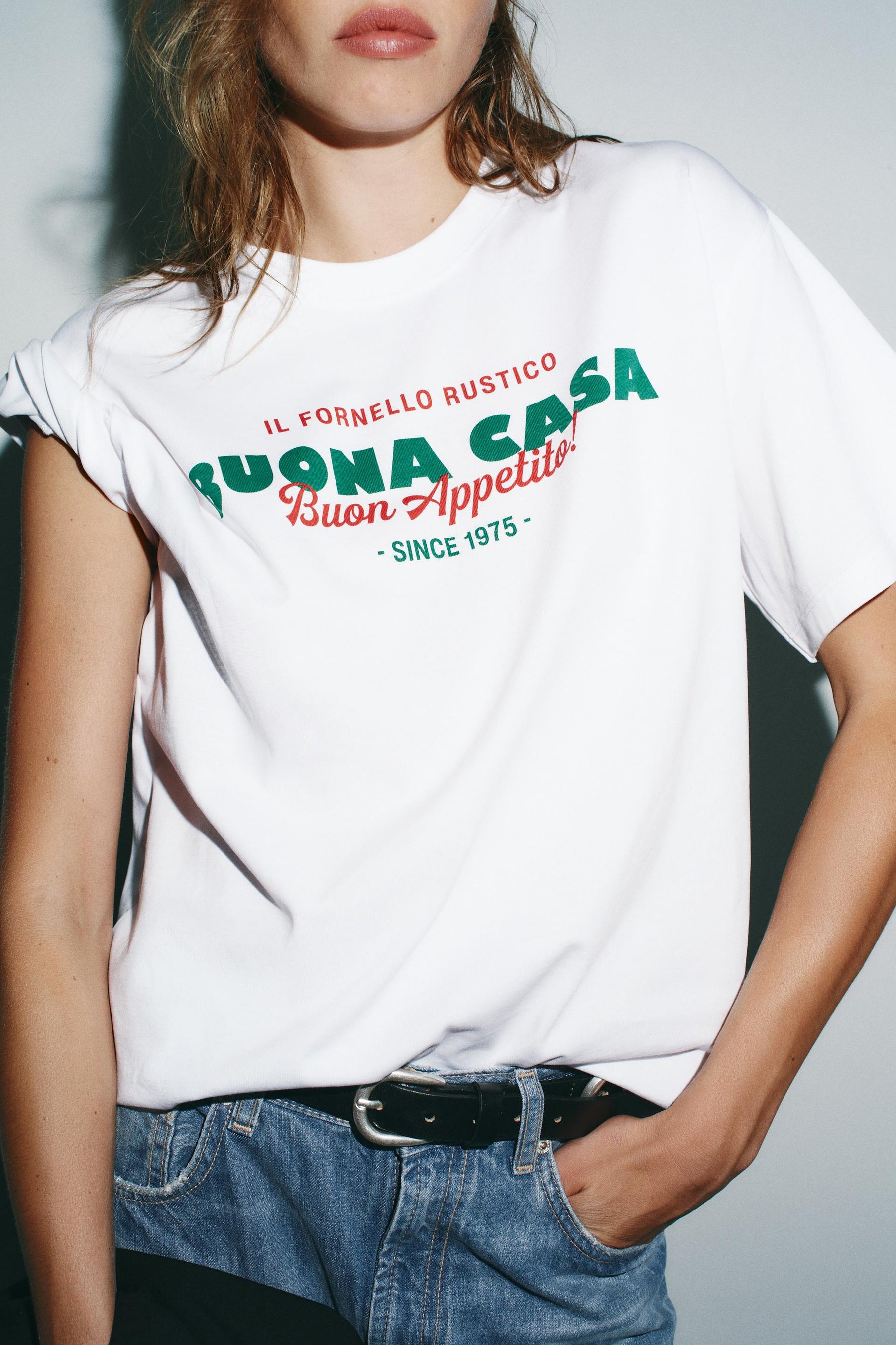 Text-Printed T-Shirt