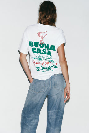 Text-Printed T-Shirt