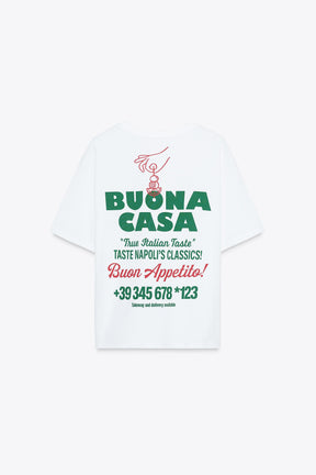 Text-Printed T-Shirt