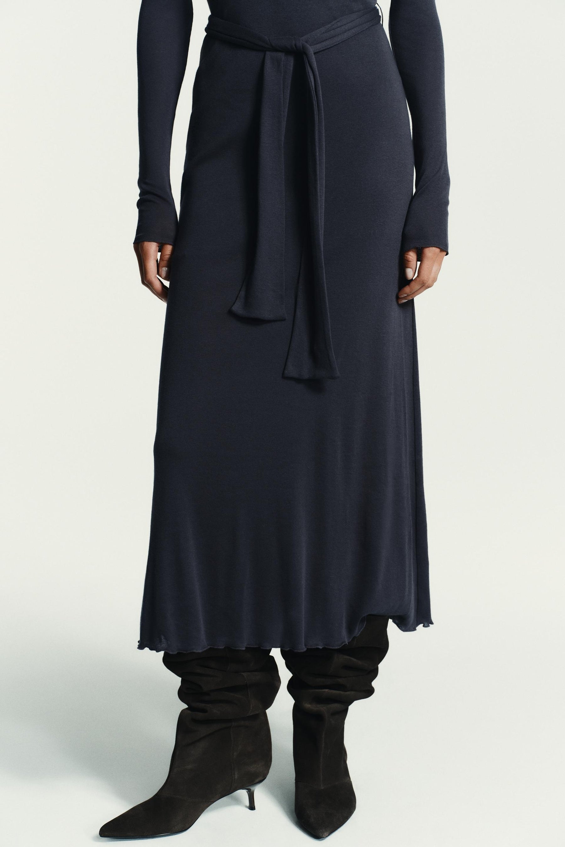 Tie Belt Dress