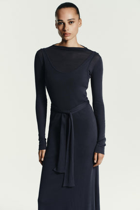 Tie Belt Dress