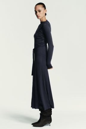 Tie Belt Dress