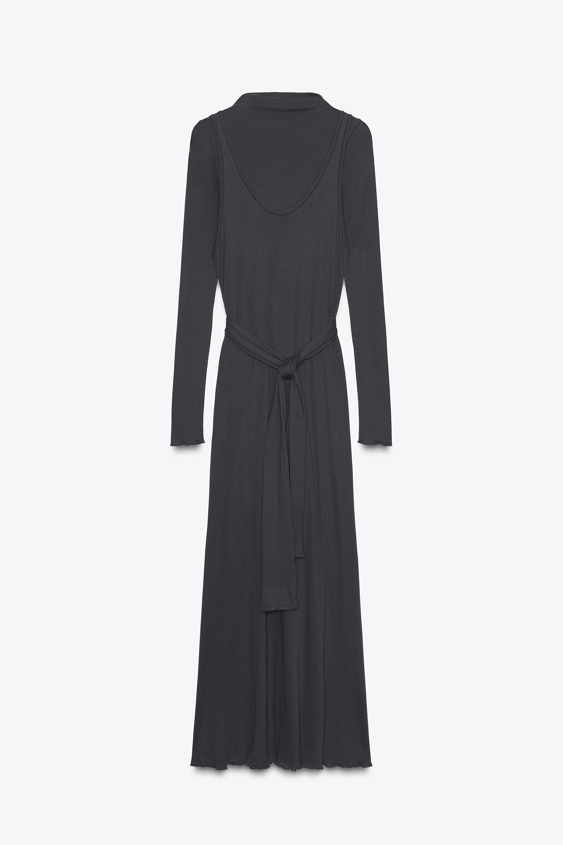 Tie Belt Dress