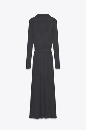 Tie Belt Dress