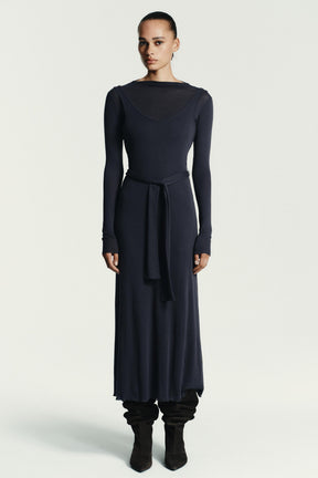Tie Belt Dress