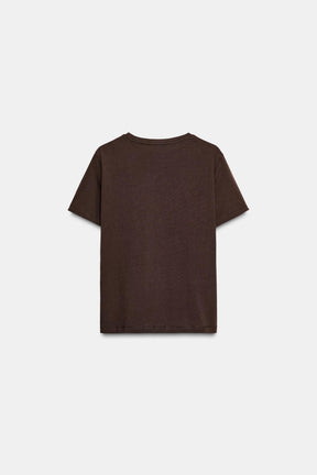 METALLIC SHORT-SLEEVE SHIRT